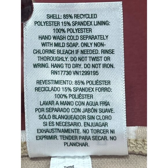 Wild Fable - Women's Ribbed High Waist High Leg Cheeky Bikini Bottom-Tan-XXS(00) - Picture 11 of 12